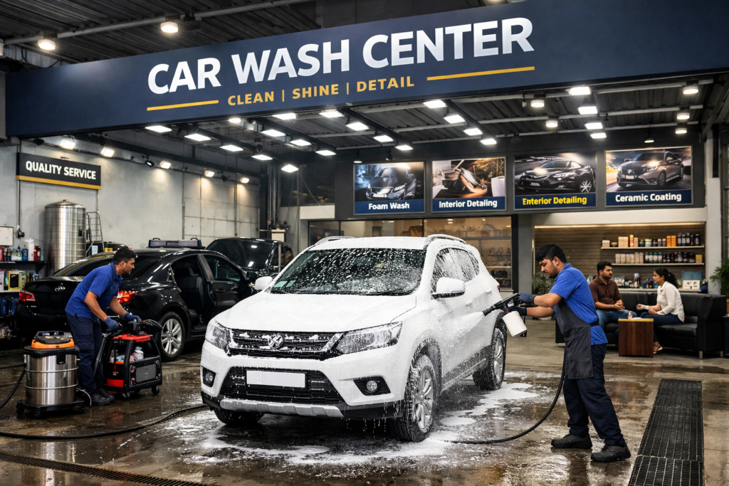 Car Wash Center Business